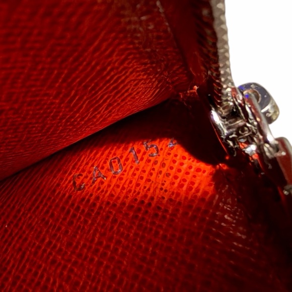Louis Vuitton Orange Epi Sarah Wallet - Picture 12 of 12